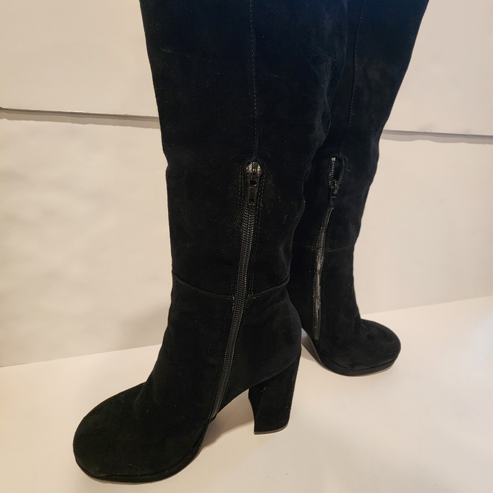 Steve‎ Madden Black Heeled Woman Boots